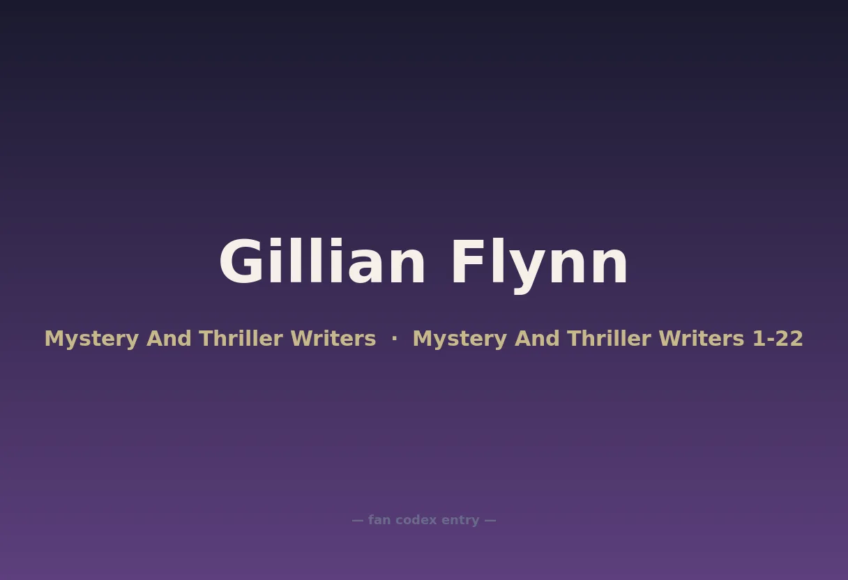 Gillian Flynn