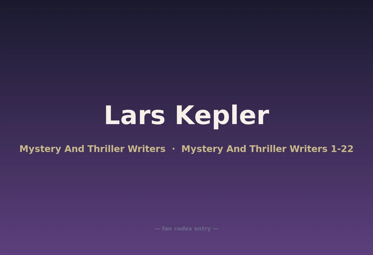 Lars Kepler