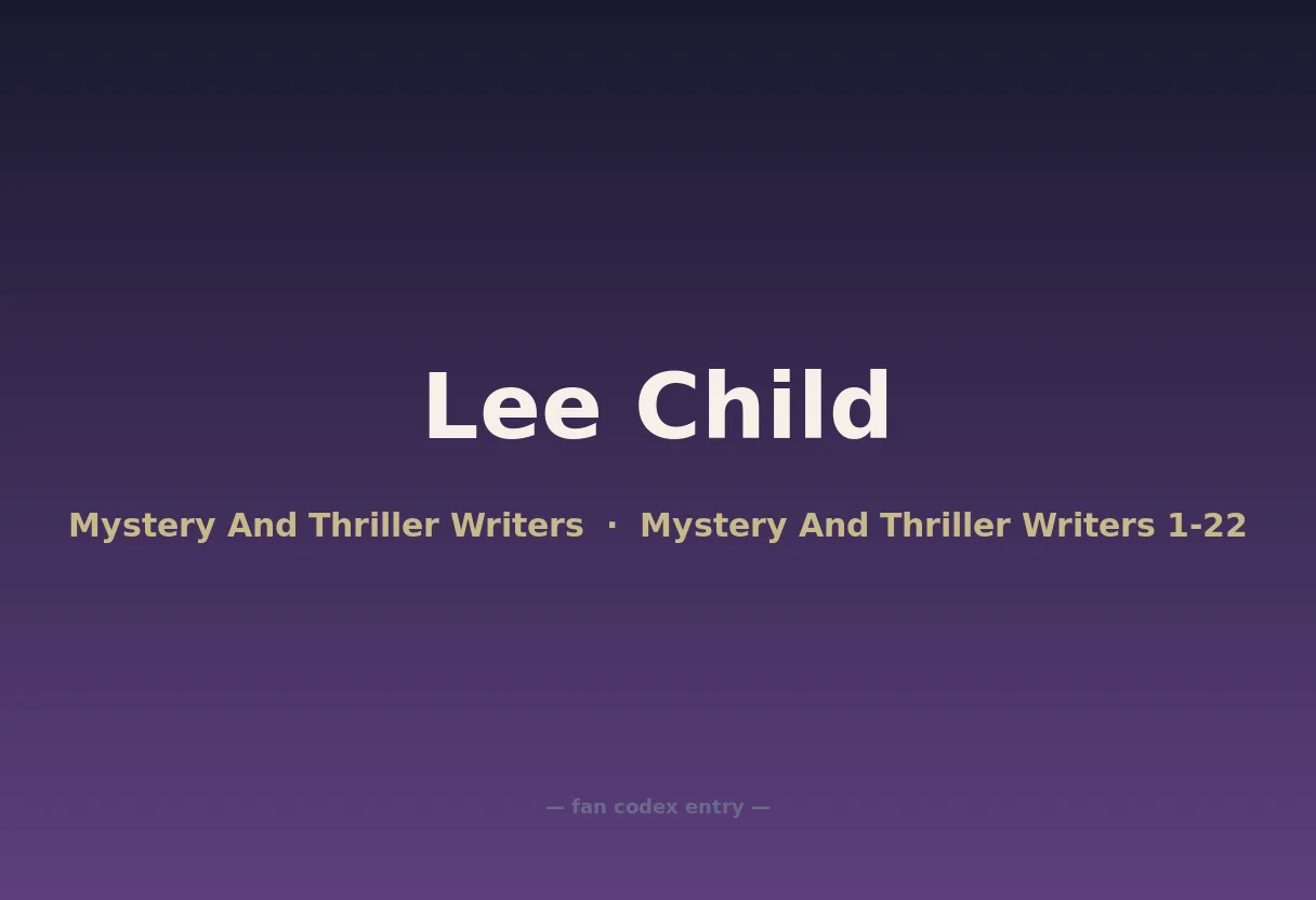 Lee Child