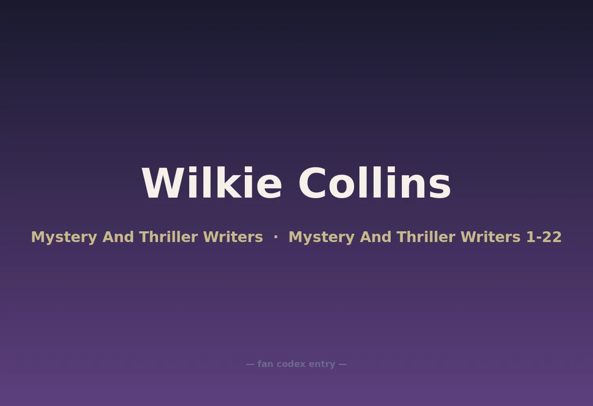 Wilkie Collins